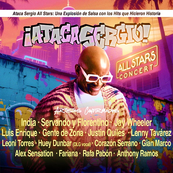More Info for SERGIO GEORGE ANNOUNCES “Festival de la Salsa ¡Ataca Sergio!” COMING TO KASEYA CENTER